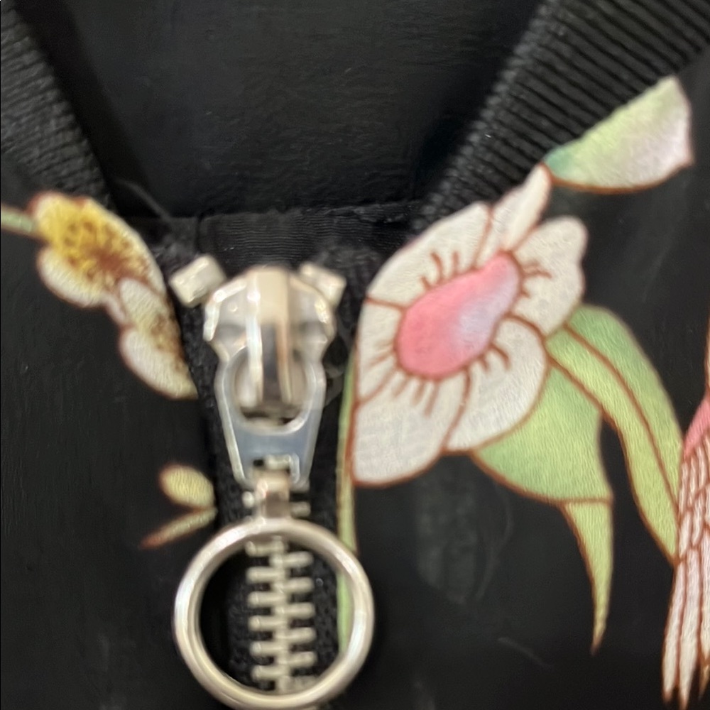 Forever 21 Floral Bomber Jacket - Picture 7 of 9